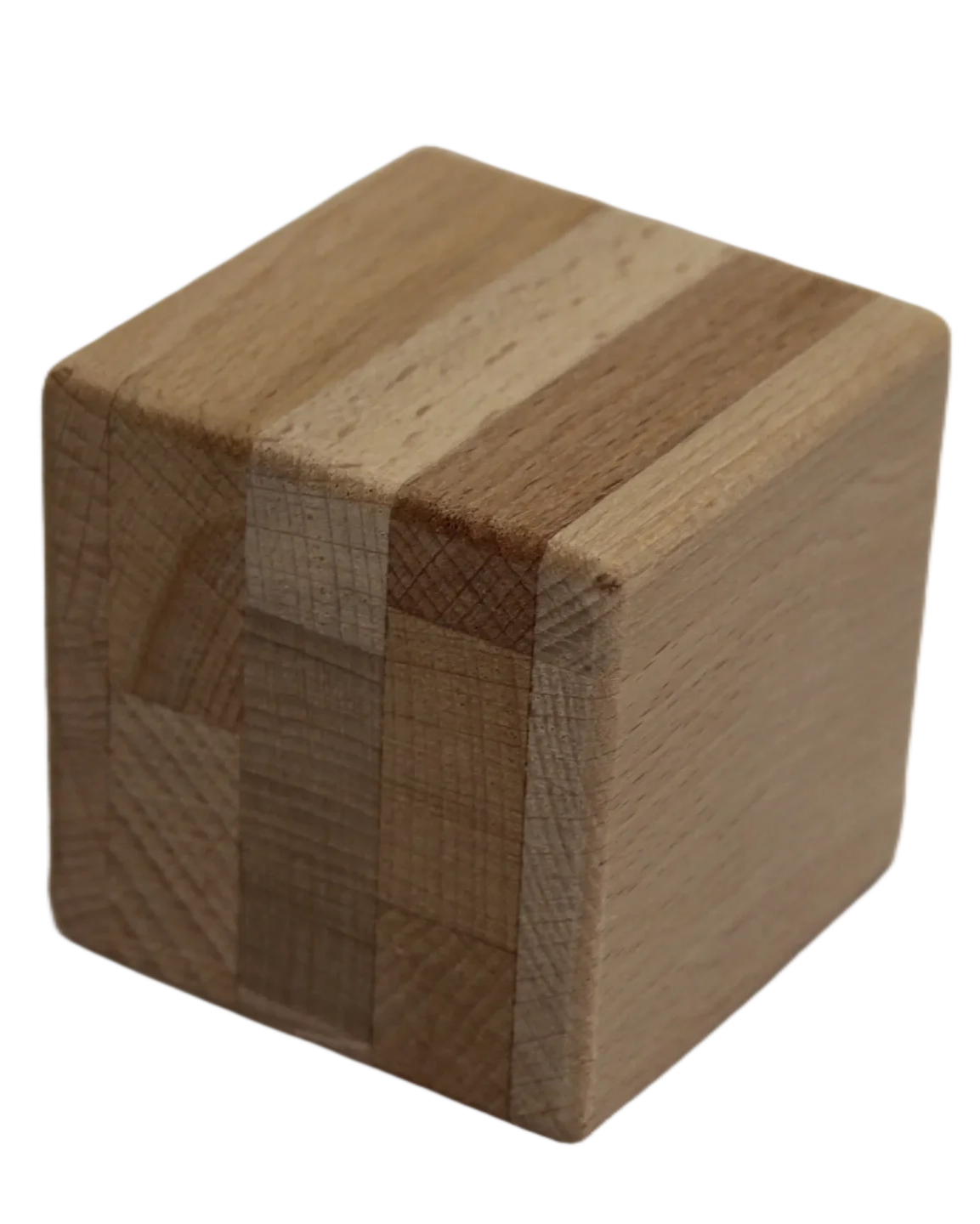 Beukenhouten blok vierkant